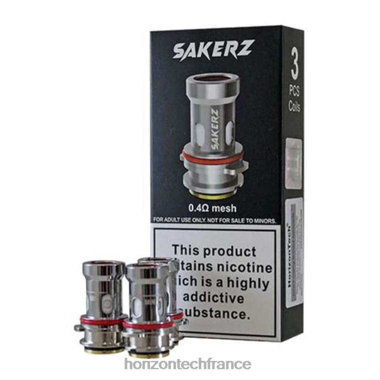 HorizonTech Sakerz bobines (paquet de 3) 0,4 ohm (paquet de 3) TZ8T159 Horizon Tech Company