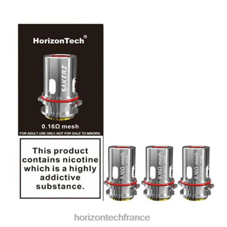 HorizonTech Sakerz bobines (paquet de 3) maille 0,16 ohm (paquet de 3) TZ8T158 Horizon Tech Vape