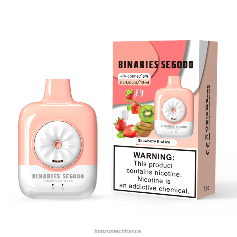 HorizonTech Binaries Cabin jetable 12ml glace fraise kiwi TZ8T144 Horizon Tech Vape Tank