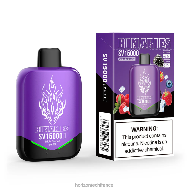 HorizonTech Binaries Cabin SV jetable glace aux triples baies TZ8T94 Horizon Tech Vape Tank