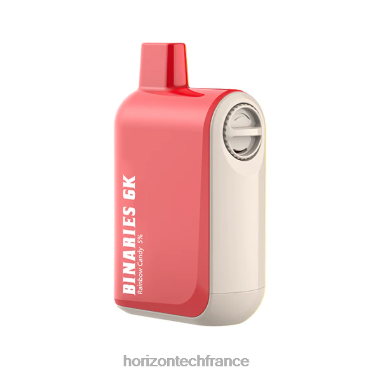 HorizonTech Binaries Cabin jetable 15ml bonbons arc-en-ciel TZ8T27 Horizontech Disposable Vape