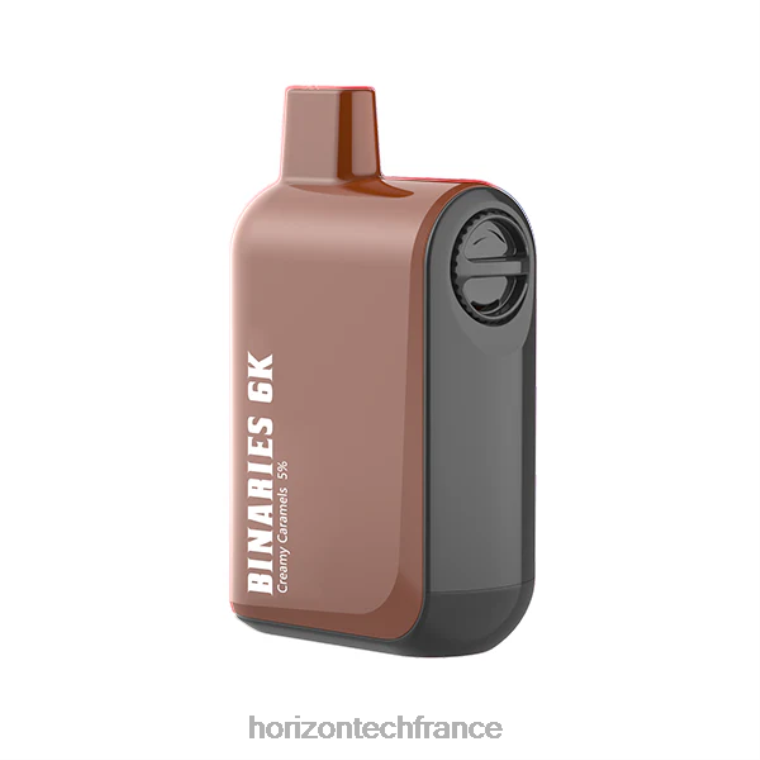 HorizonTech Binaries Cabin jetable 15ml caramels crémeux TZ8T37 Horizontech Disposable Vape
