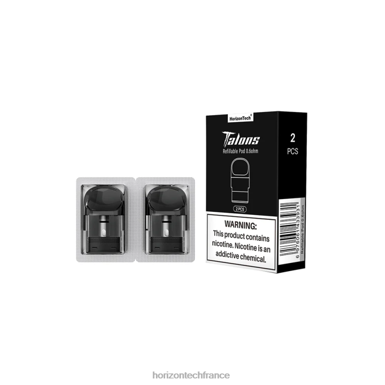 HorizonTech Talons dosettes de remplacement 0,6 ohm TZ8T19 Horizon Tech Company