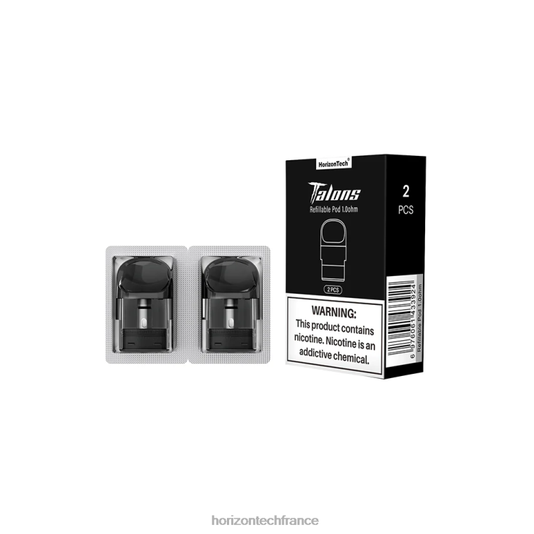 HorizonTech Talons dosettes de remplacement 1,0 ohm TZ8T195 Horizontech Vape France