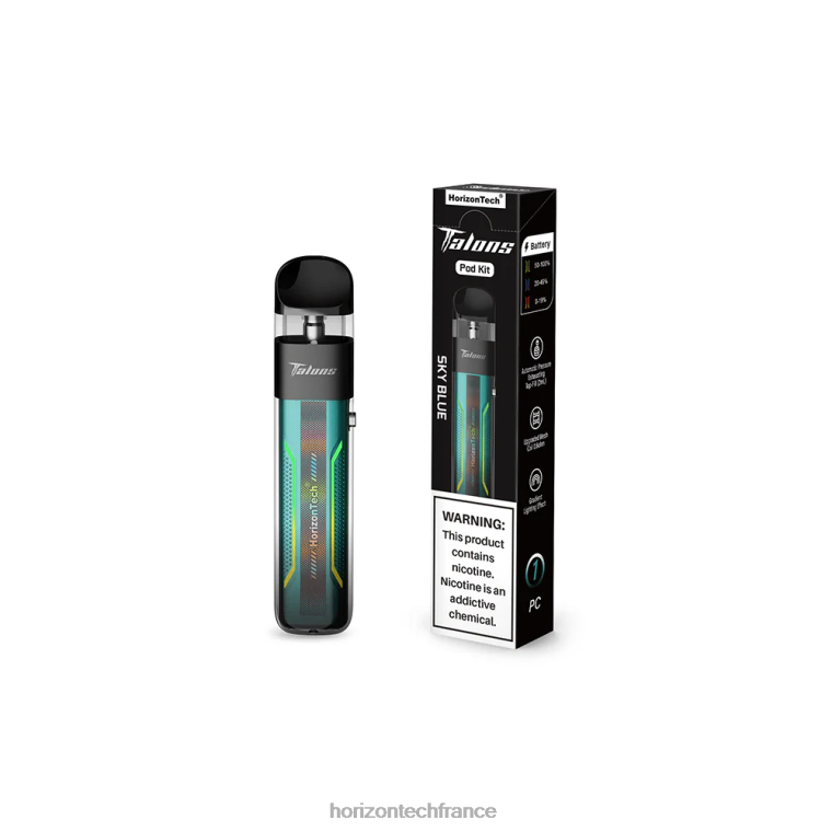 HorizonTech Talons système de dosettes bleu ciel TZ8T199 Horizontech Disposable Vape